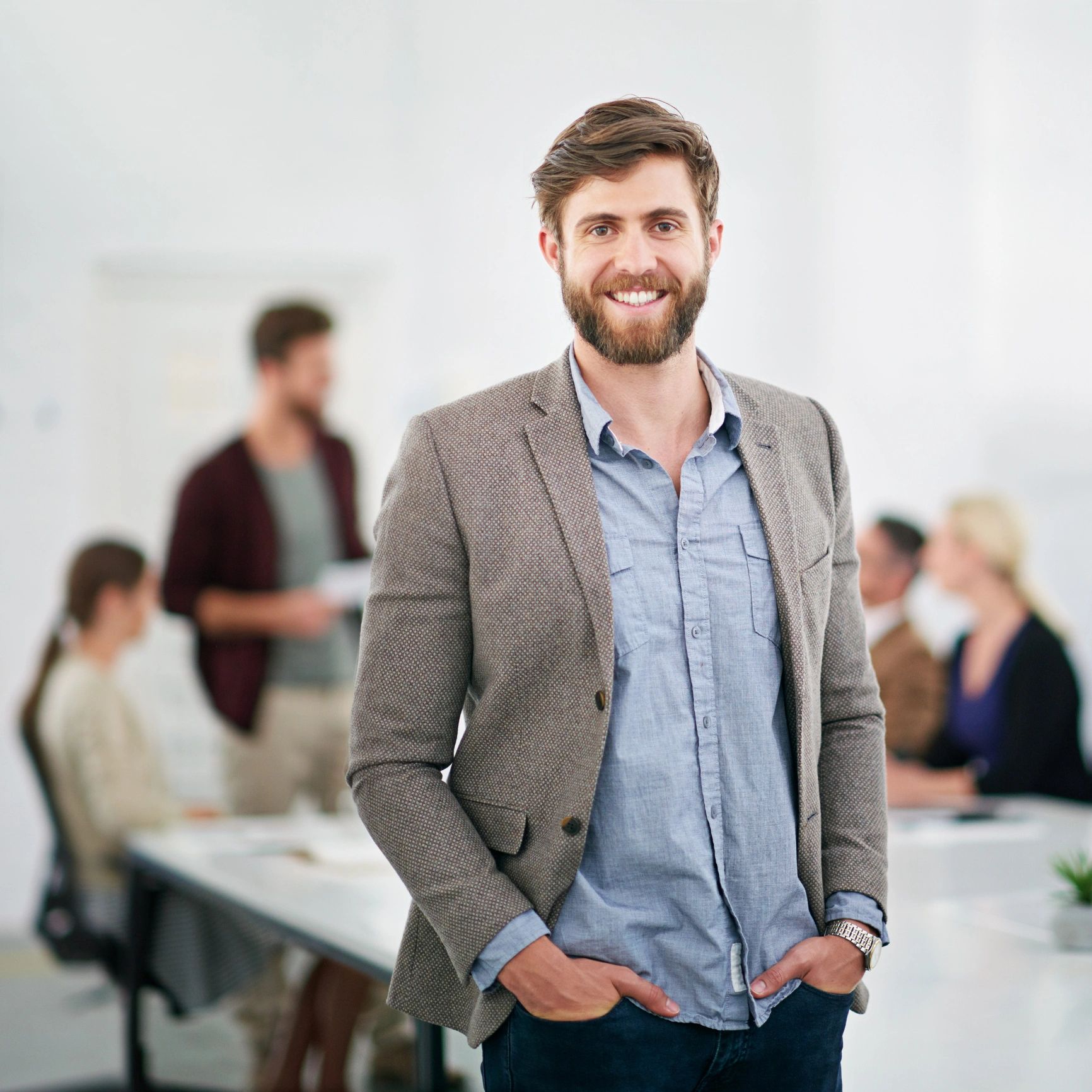 Portrait of a real estate professional